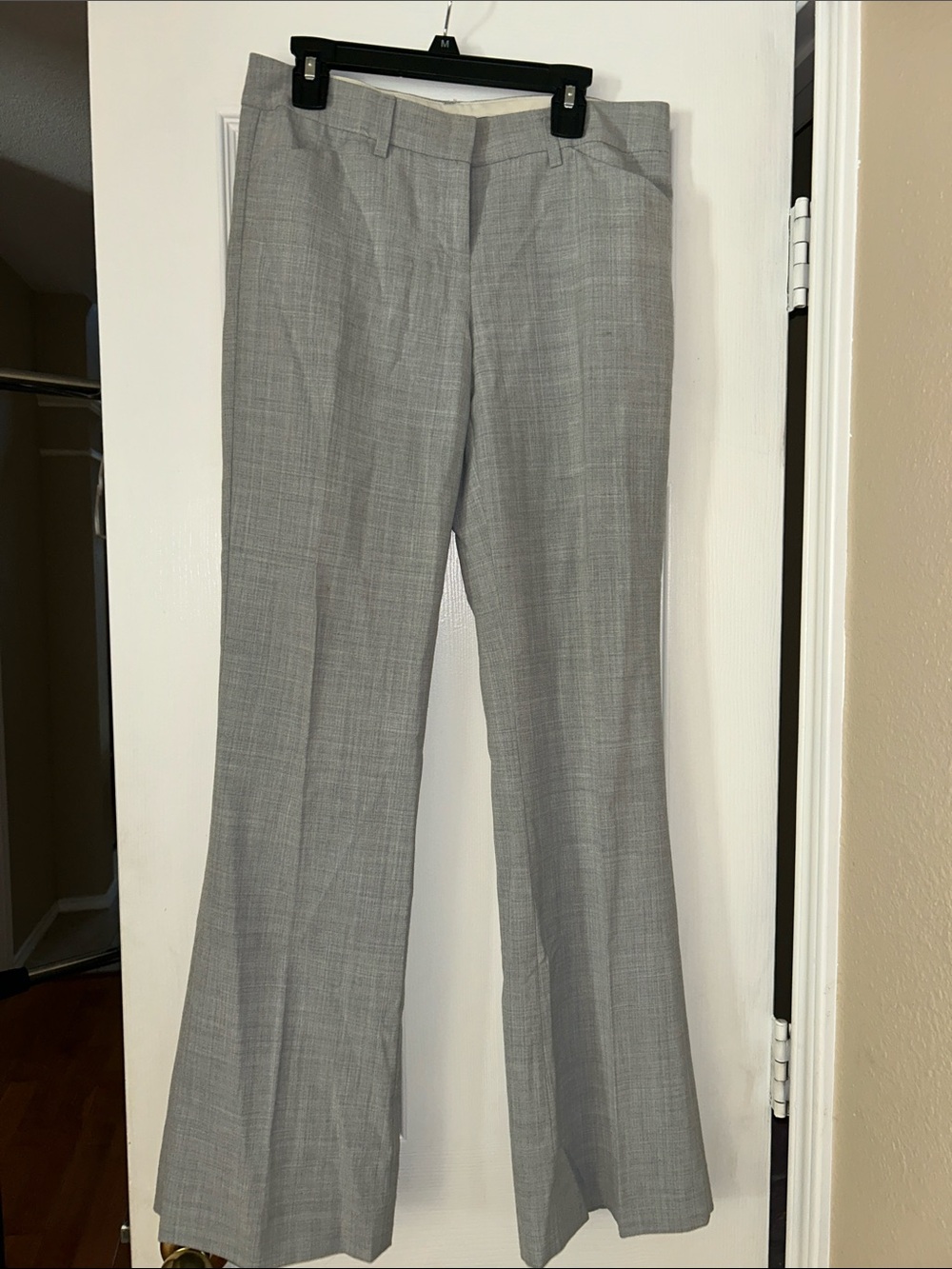 Express Gray Boot Cut Dress Pants